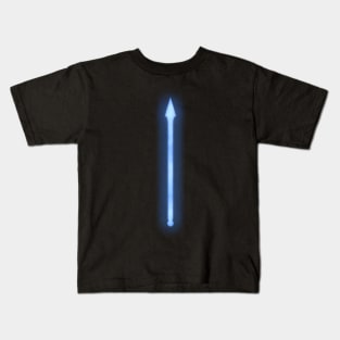 Spiritual Weapon (Blue Spear) Kids T-Shirt